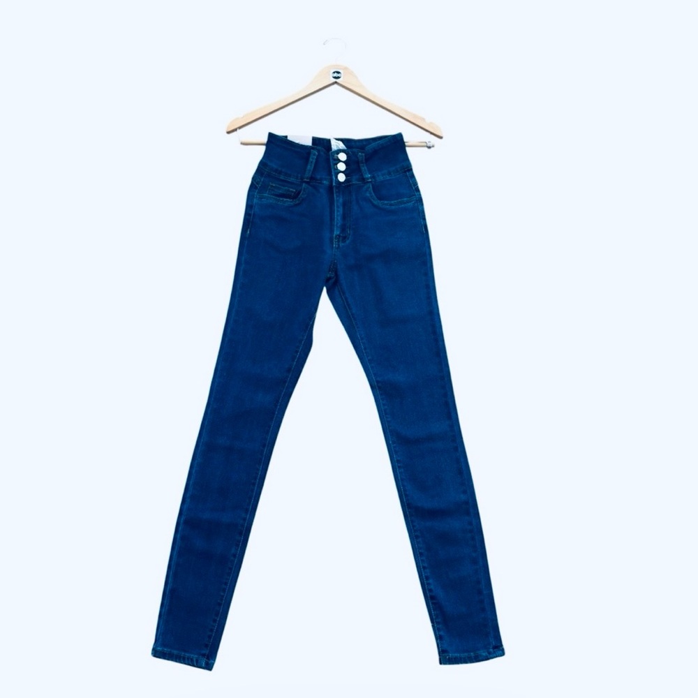 Y2K Movie and TV Clothes size 0 NWT womens indigo BLUE DENIM JEANS